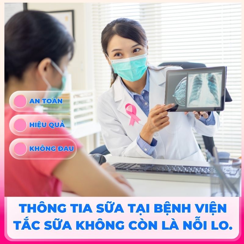 Tắc sữa không còn là nỗi lo khi có chúng tôi đồng hành tại bệnh viện.